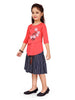 Aarika Girl's Cotton Knee-Long Dress