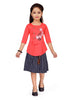 Aarika Girl's Cotton Knee-Long Dress